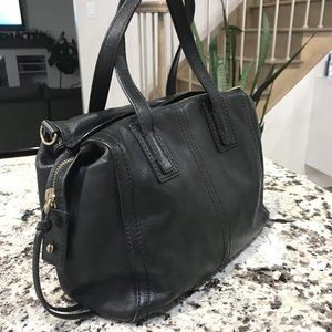 Fossil Handbag - Black Leather